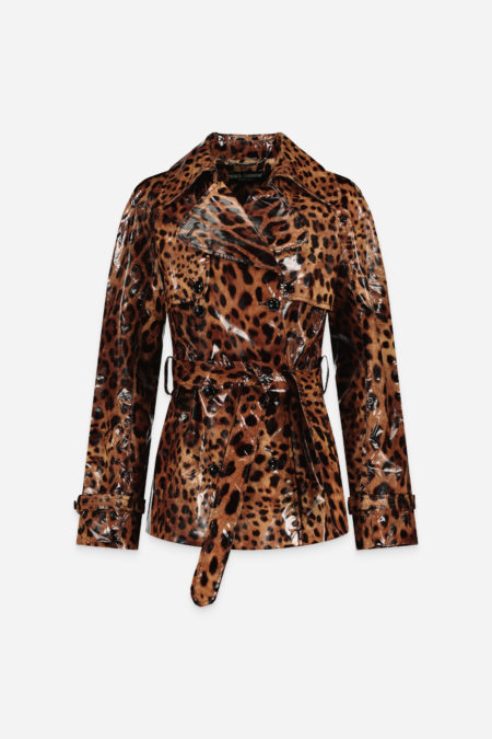 Veste D&G imprimée léopard